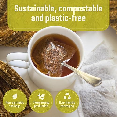 Miniatura 28 de Red Rooibos Tea 100 Bolsitas de té orgánico USDA - Naturalmente sin cafeína - Cederberg Tea Company