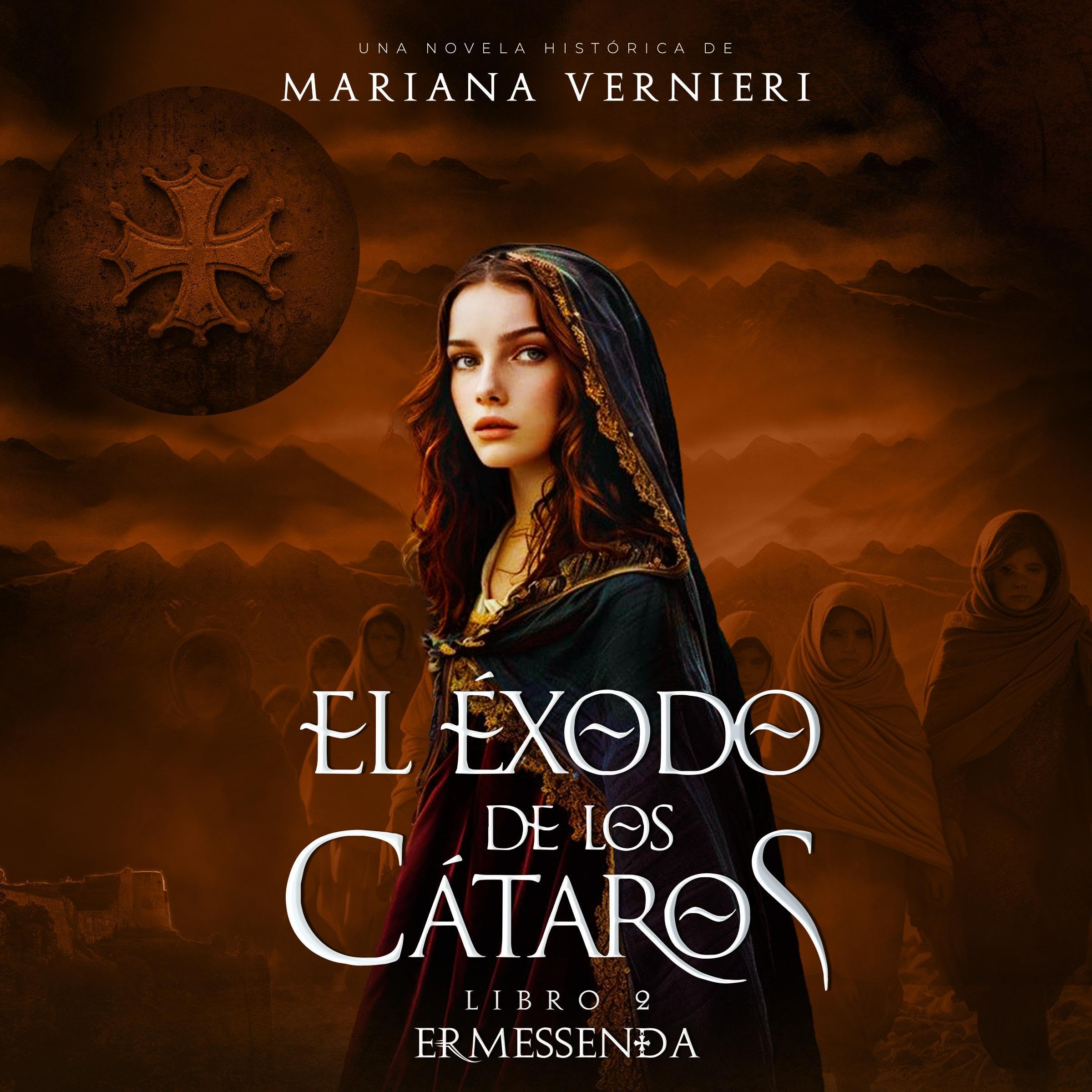 Cover art for El éxodo de los cátaros [The Exodus of the Cathars]