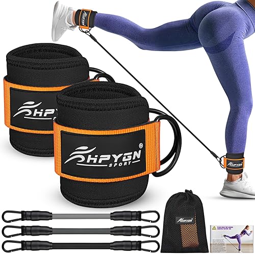 HPYGN Ankle Resistance Bands, Ankle Bands for Working Out with