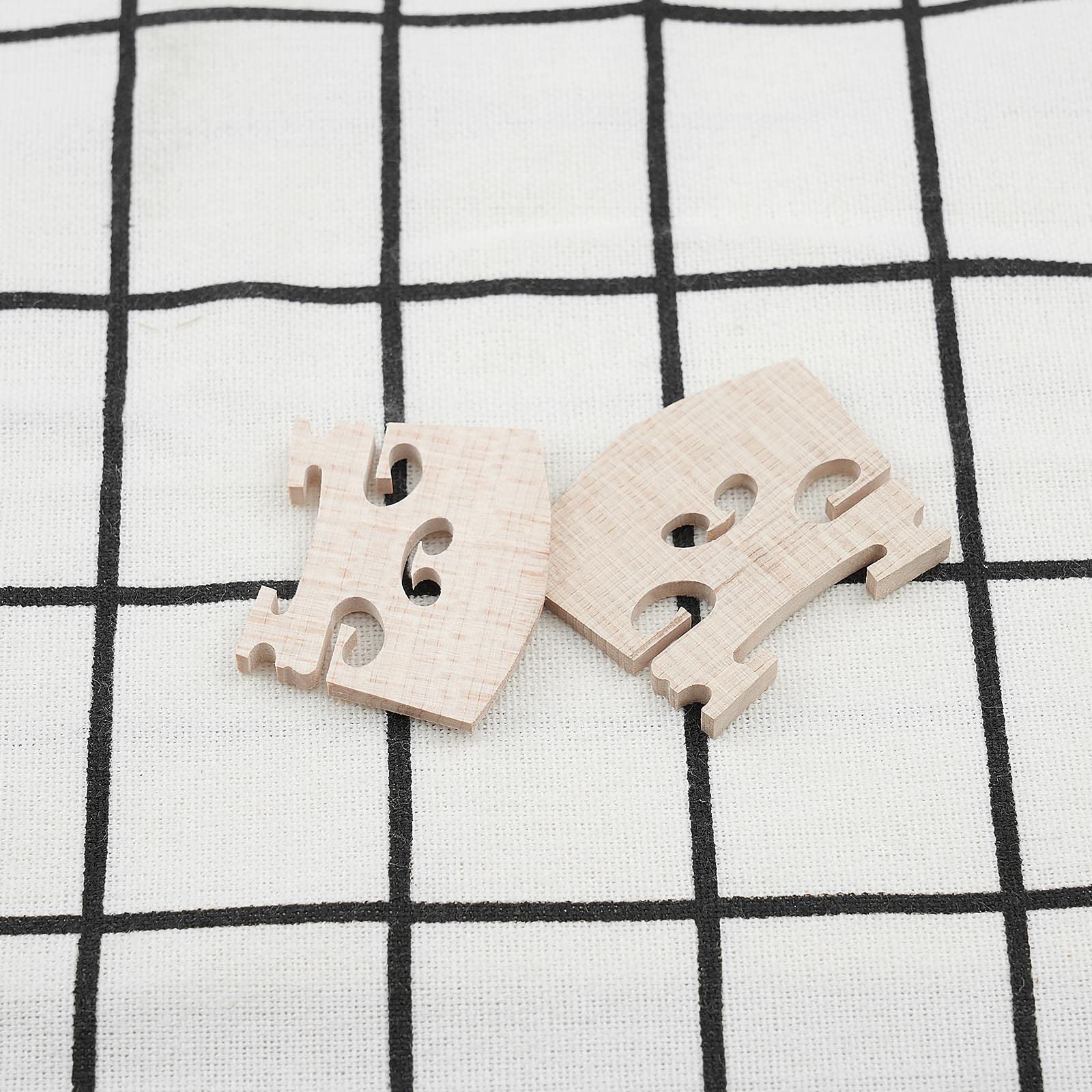 Ponti Violino In Acero Multimetro YINETTECH 10Pcs Violino Maple String Bridge Yard Sostituzione 4/4 Accessori Violino Di Ricambio - 10