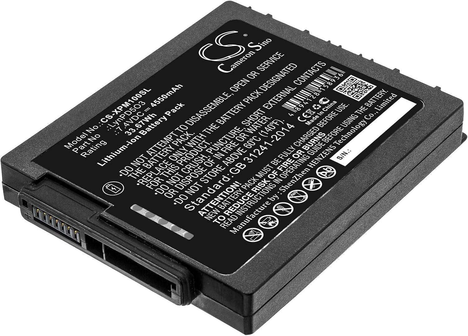 4550mAh/7.4V 交換用バッテリー Xplore 0B23-01H4000E、LynPD5O3、XLBM1、P/N:01H4