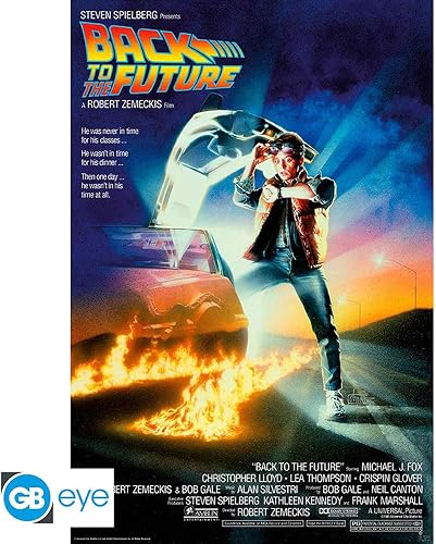 GB eye – Poster Maxi RETOUR VERS LE FUTUR – Produit Officiel – Format 61 × 91,5 cm – Impression Haute Qualité - 3