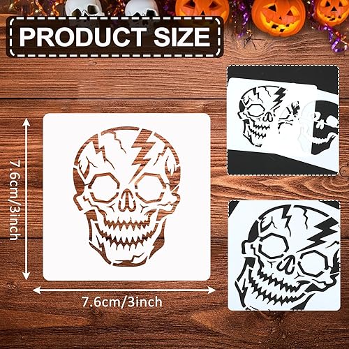 Miniatura 9 de Augshy Plantillas para pintar, paquete de 56 plantillas para el Día del Padre, plantillas para el Día de la Madre, plantillas reutilizables para