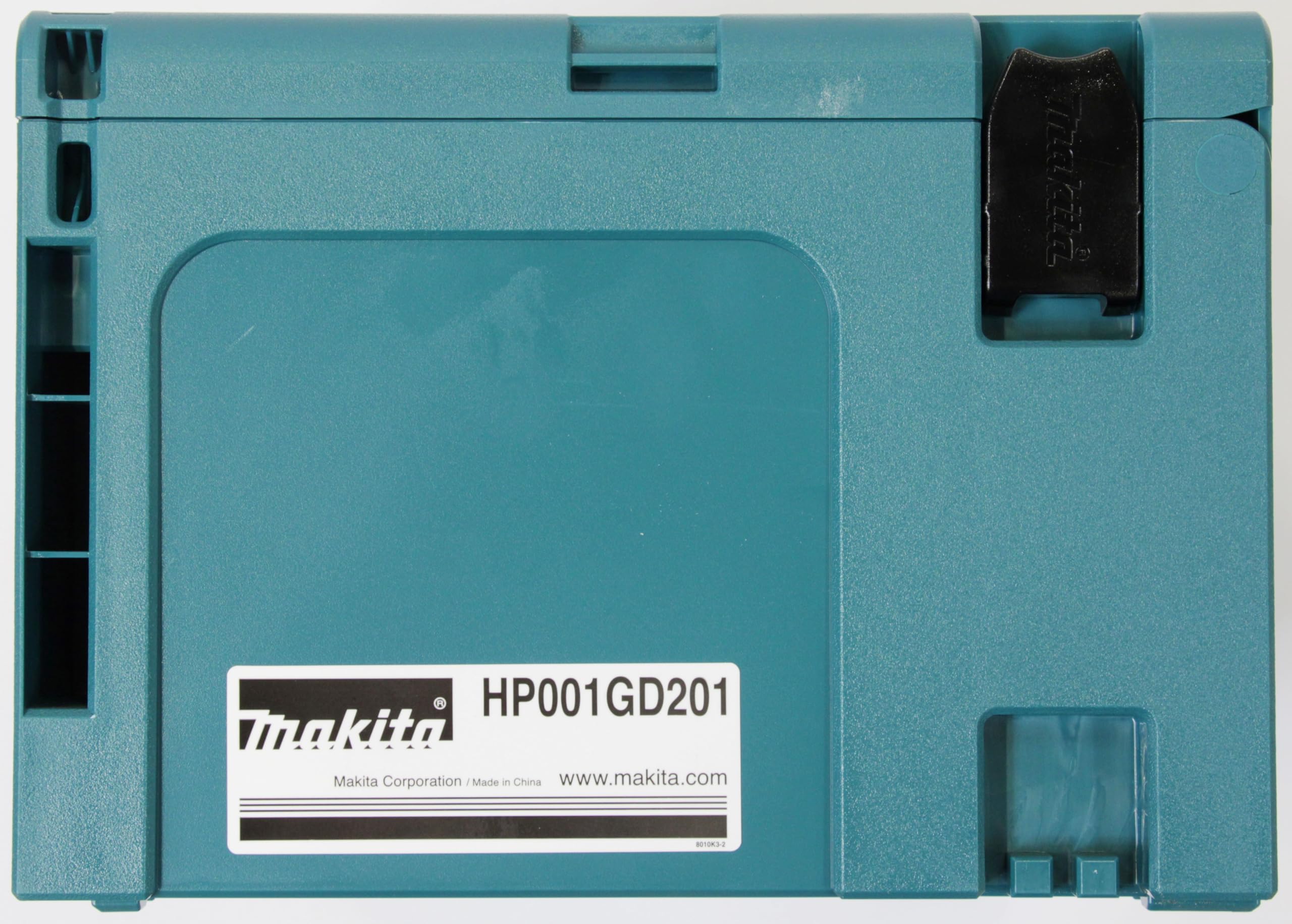 Makita HP001GD201 - Trapano avvitatore a percussione a batteria, 40 V, max. 2,5 Ah, 2 batterie + caricatore in MAKPAC