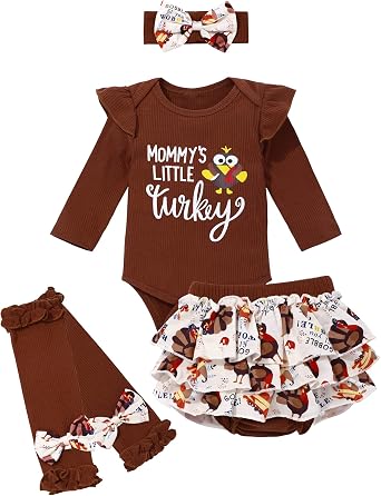 Baby Girl Clothes Thanksgiving Day 
