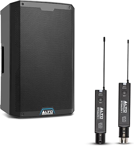 Vista 32 de ALTO TS415 2500W Altavoz PA alimentado de 15 pulgadas con mezclador de 3 canales, transmisión Bluetooth, enlace de altavoz inalámbrico, DSP
