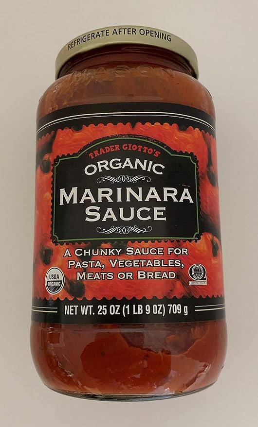 Trader Joe's Giotto's Organic Marinara Sauce, 25 oz