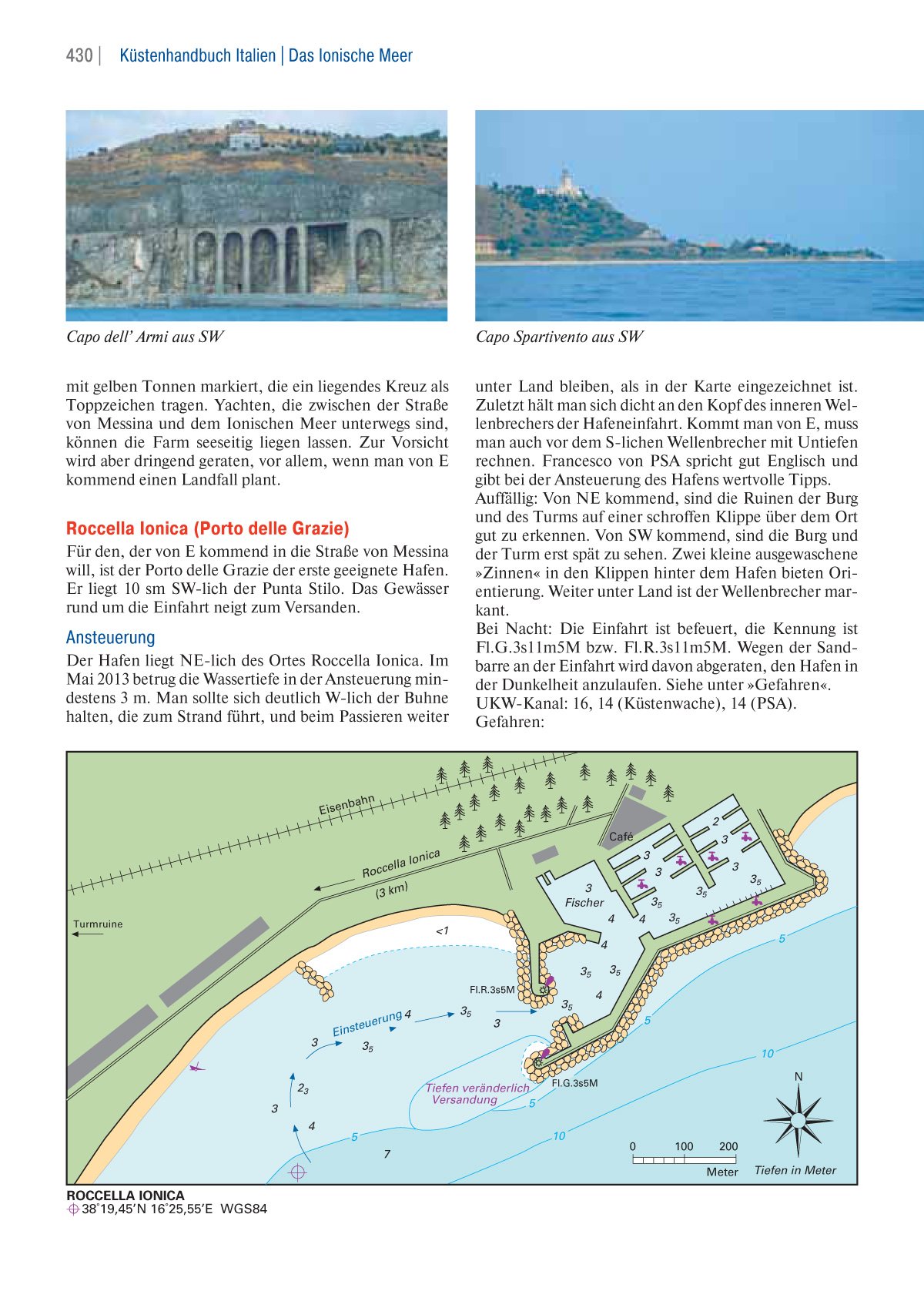 Küstenhandbuch Italien: Ventimiglia - Brindisi, mit Sardinien, Sizilien und Malta