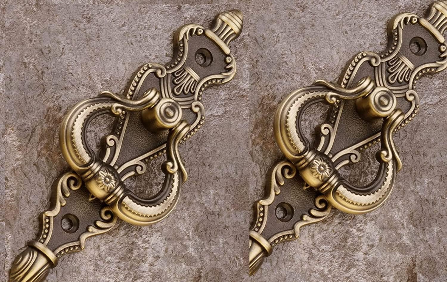 Door Knock with Ring Handle (Standard Size) 2 Piece