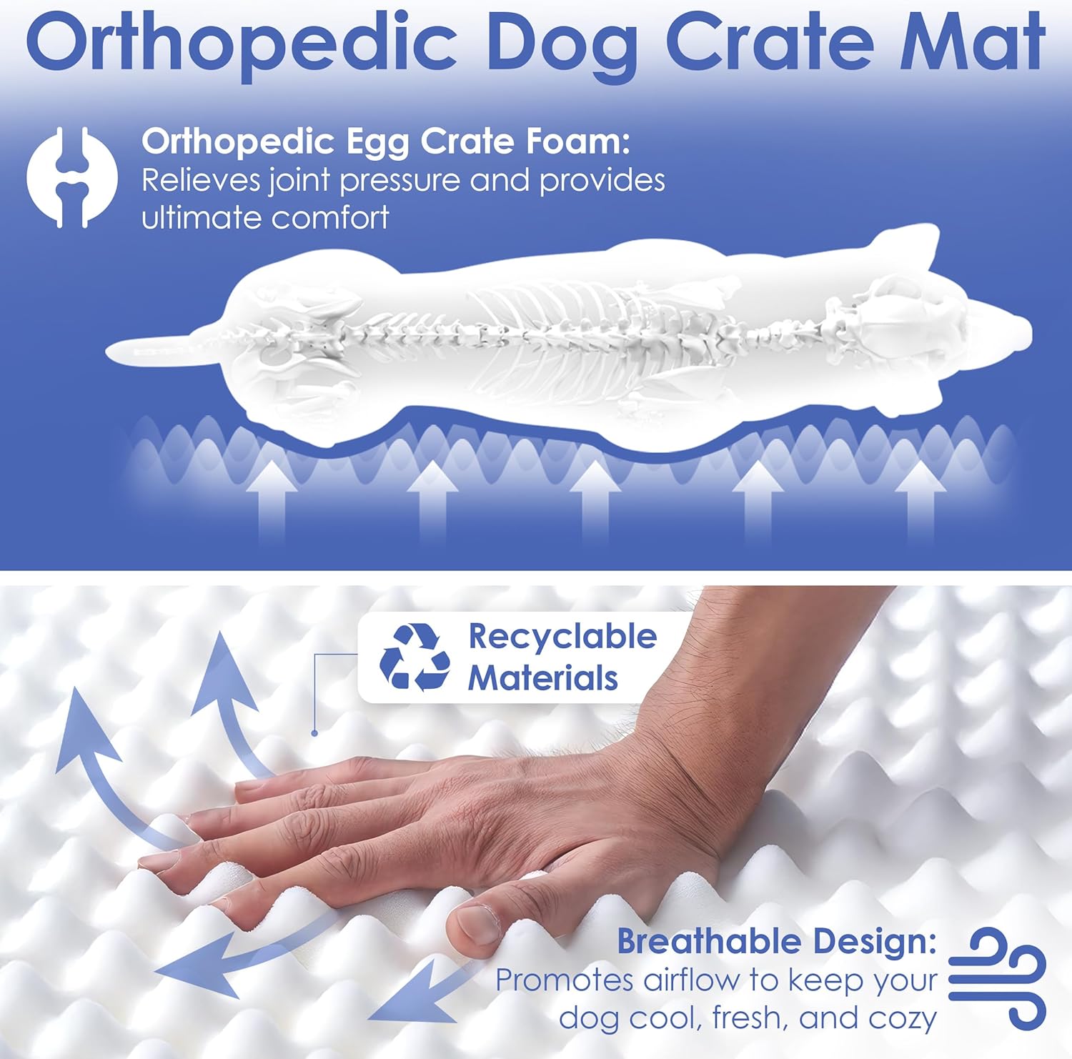 Ultimate Comfort for Your Pup: AMERICAN KENNEL CLUB Orthopedic Memory Foam Dog Crate Mat Review