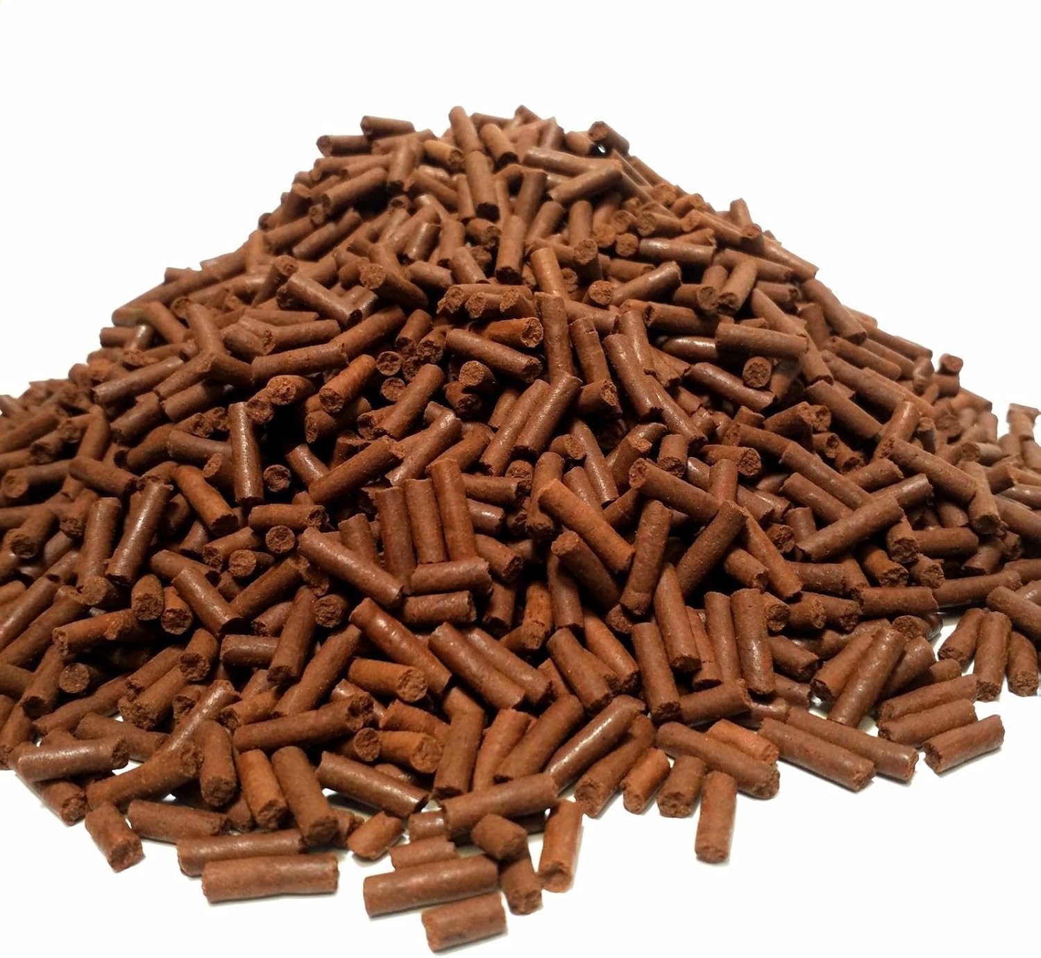 Aquatic Foods Inc. Earthworm Sinking Sticks, APX 1/8" x 7/16" Earthworm Sticks Perfect for Discus, Medium & Large Cichlids, Shrimp, Snails, All Tropical Fish - 2-lbs