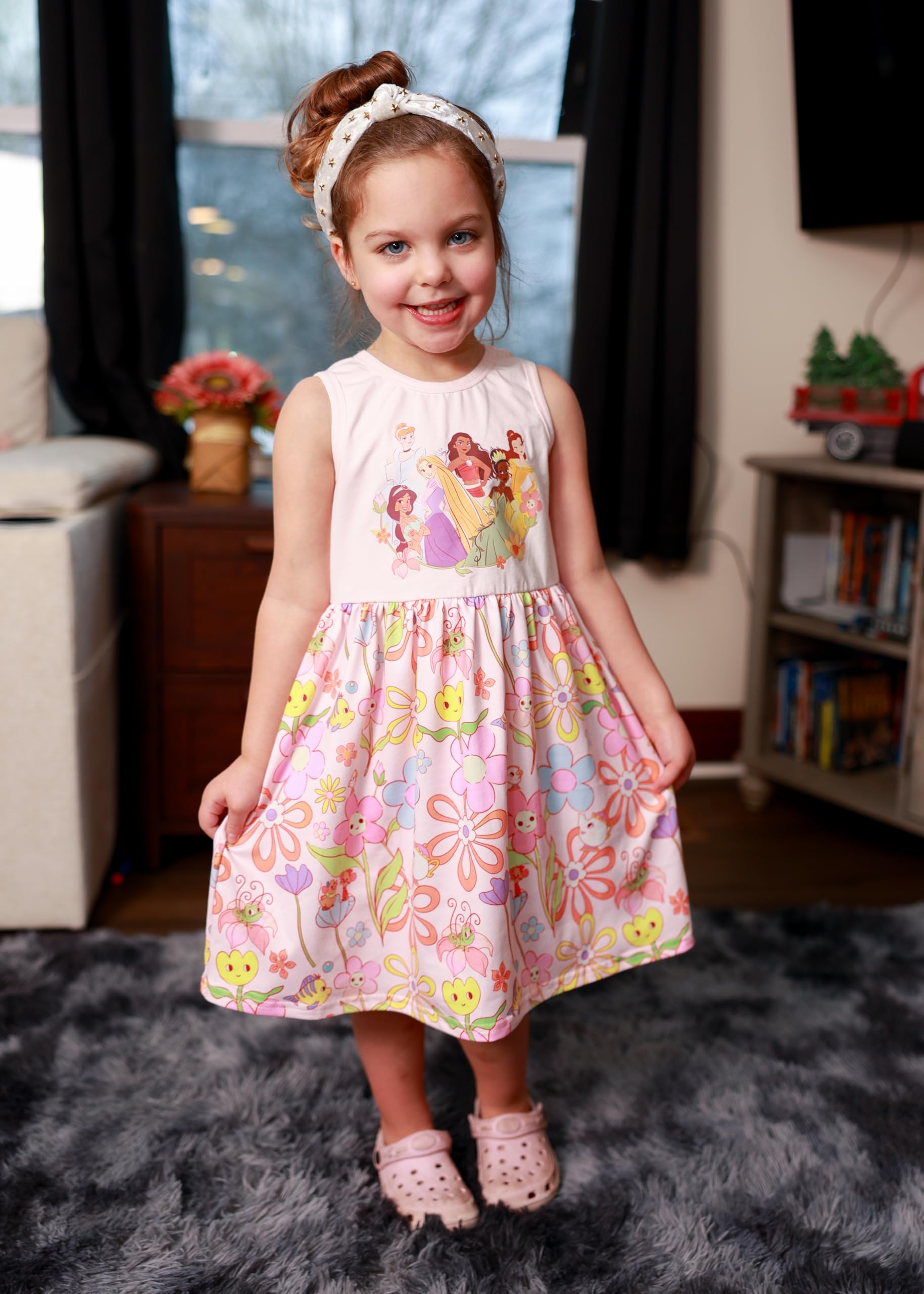 Disney Prinzessin Frozen Elsa Minnie Mouse Ärmelloses Baby Sommerkleid