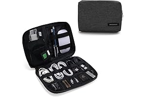BAGSMART Electronics Organizer Travel Case: The Ultimate Cable Essential Keeper
