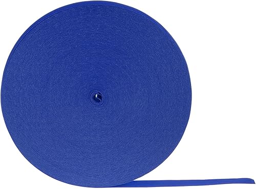 HARFINGTON Bandas elásticas de costura de 44 yardas, 34 pulgadas, 0.787 in de ancho, cordón elástico de punto plano para proyectos de bricolaje,