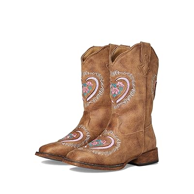 Roper Kids Lydia (Toddler/Little Kid) Boys Shoes Tan