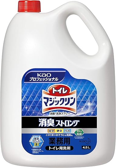 Amazon 業務用 トイレ用洗剤 トイレマジックリン消臭 洗浄スプレー 消臭ストロング業務用 花王プロフェッショナルシリーズ 花王 Kao トイレ洗剤
