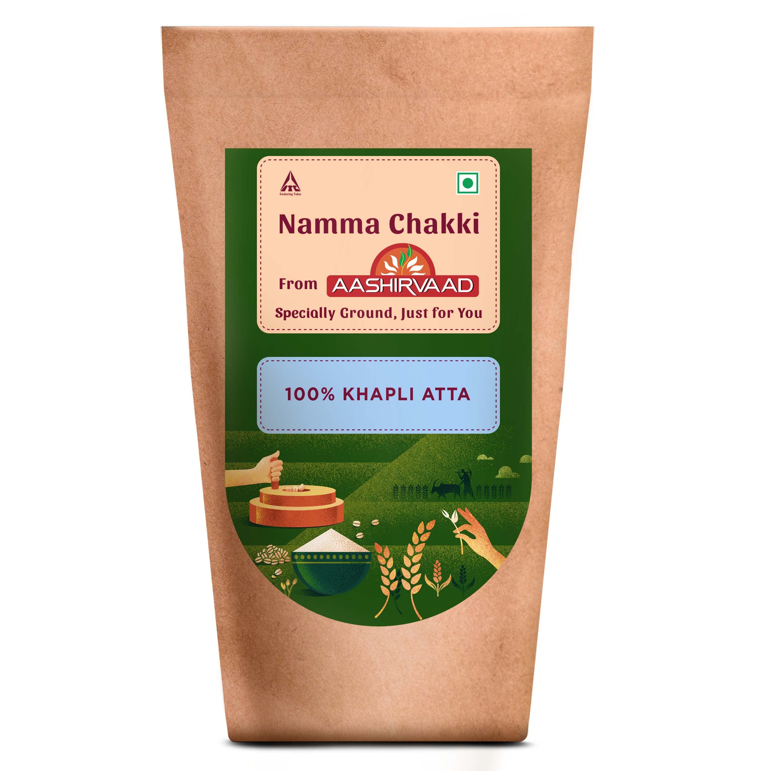 Aashirvaad Namma Chakki, 5kg pack,100% Khapli Atta | Specially ground after order (B0C5DKZ5WM) Amazon Price History, Amazon Price Tracker