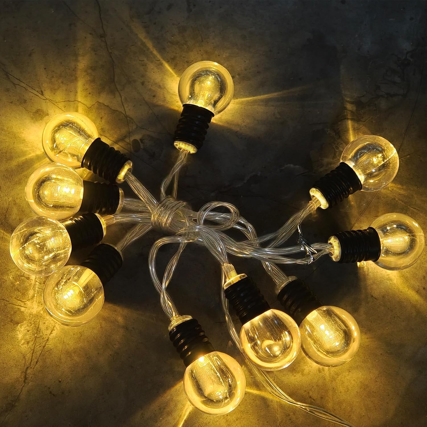 LED Lichterkette Batterie-10 LED Lichterkette mit Timer, Warmweiß Mini Bulb Lichterkette für Innen, Zimmer, Party, Weihnachten, Hochzeit, Led Batteriebetrieben Weihnachtsdekorationen
