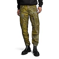 G-STAR Rovic Zip 3d Regular Tapered Pants Uomo, Multicolore (Tobacco Blurry Camo D02190)