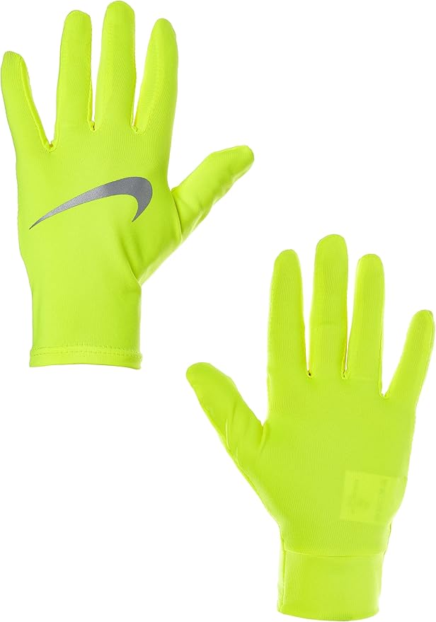 Nike Miler Running Glove Adult Unisex Volt Green Amazon.co.uk Fashion