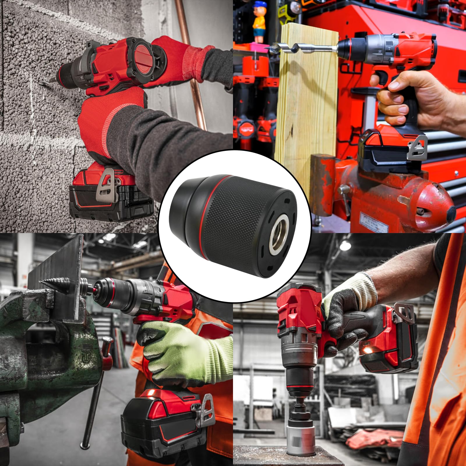 Delixike Milwaukee M18 Drill Chuck Replacement Amazon Sabian 11