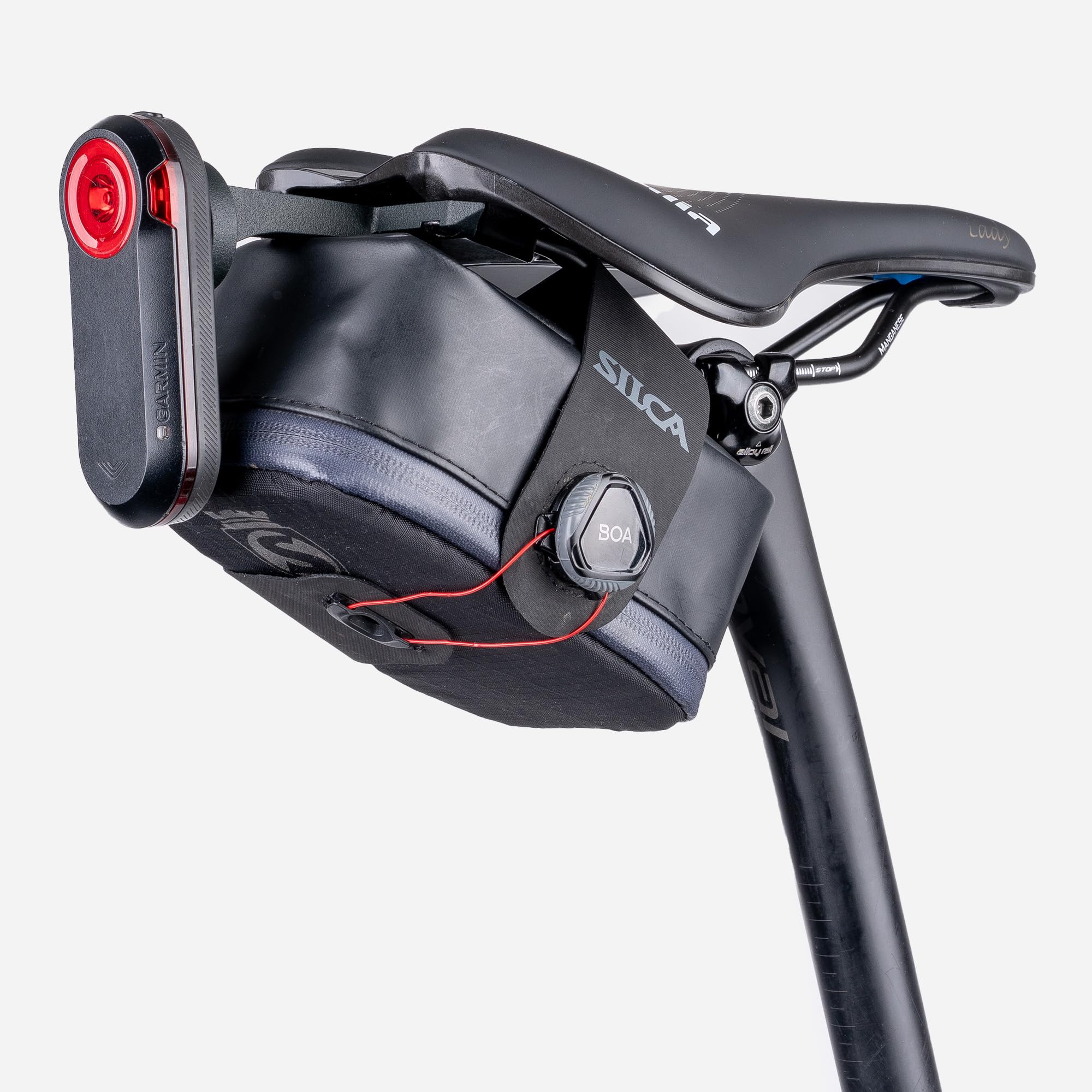 beSmart.bike - Radar mount for Selle Italia saddle - Compatible with Garmin Varia 515, RearVue 820