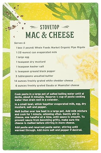 Miniatura 3 de Whole Foods Market Rigate de tubos orgánicos 16 onzas