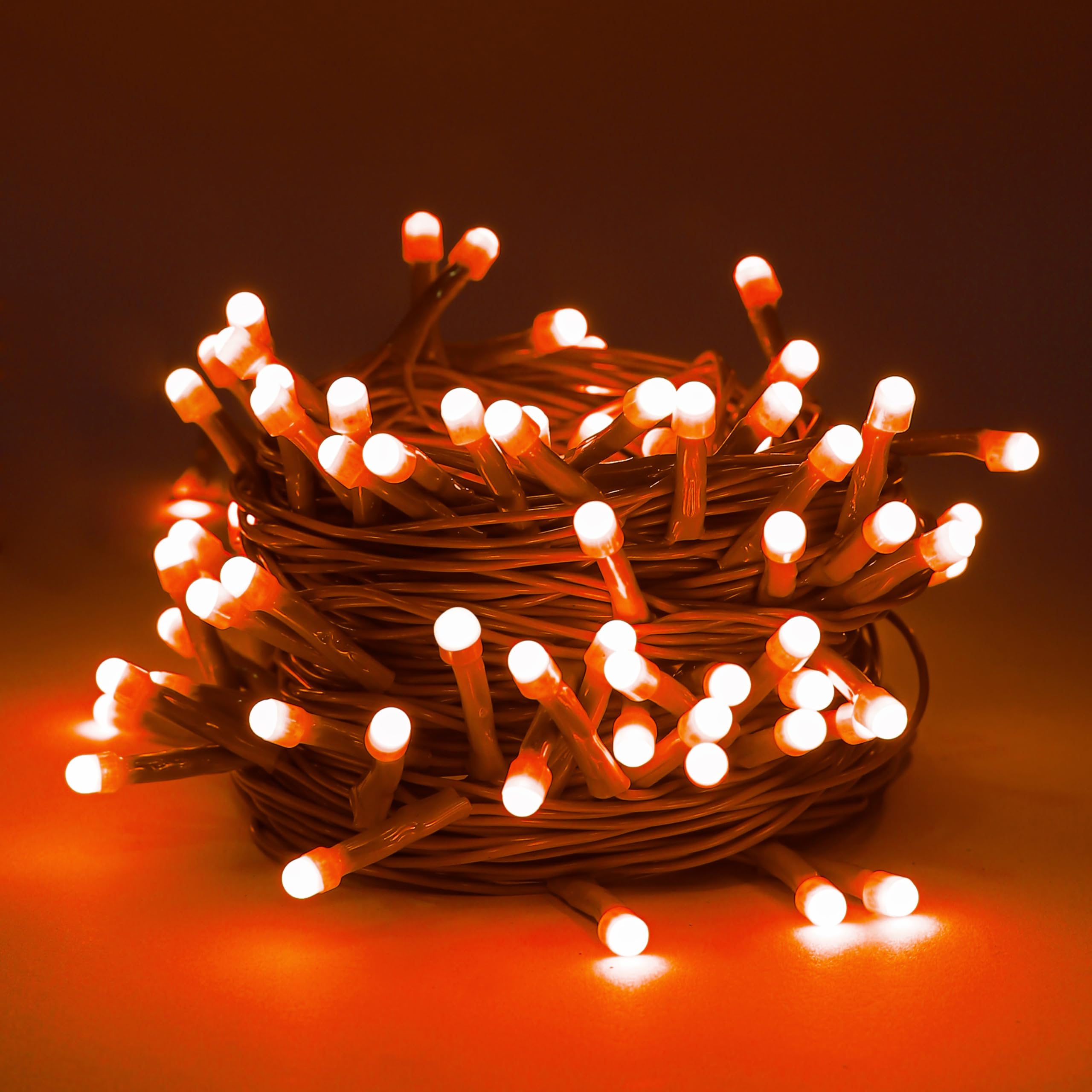 Lexton 40 LED Power Pixel Serial String/Fairy Light | Plug Sourced | Suitable for Home & Outdoor Decoration, Diwali, Christmas, Ramadan, Wedding, Party, Festival (Pack of 2, Orange) (B0D8QLJY5G) Amazon Price History, Amazon Price Tracker