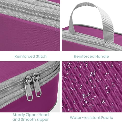 Miniatura 8 de Cambond Compression Packing Cubes for Travel - Expandable Mesh Luggage Organizers Compression Packing Cubes for Carry on Suitcases Travel Essentials