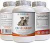 MY LUCKY PETS LLC cat Anxiety Pills - Advanced Relaxant for Cats - Calms Down Your CAT - Anxiety Relief Complex - cat Valerian Root - 1 Bottle 90 Chewable Tablets