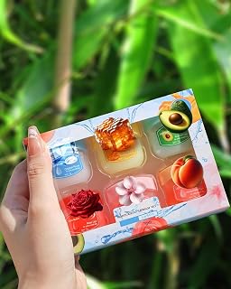 Najd Lip Balm Set - Sleeping Mask, Moisturizer, Tinted Balm Gift Set For Women, Hydrating For Reduced Wrinkles, Dead Skin, Dry & Chapped Lips, 6 PCS (1 Pack - Style A)
