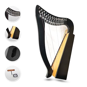 アイリッシュハープ　AKLOT 初心者用　15弦 アイリッシュハープ AKLOT 初心者用 15弦 アイリッシュハープ