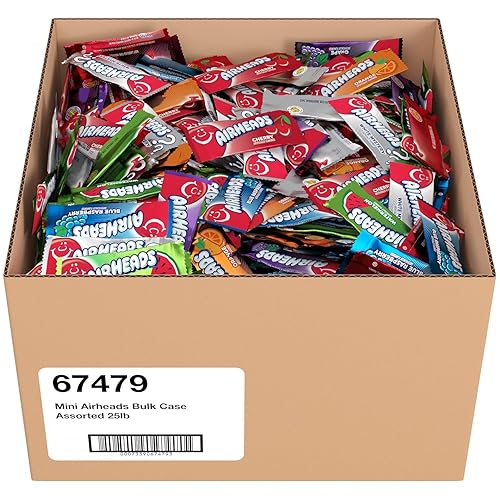 Miniatura 17 de Airheads - Minibarras, bolsa de dulces de Halloween para dulce o truco, dulces a granel envueltos individualmente para adultos y niños, para fiesta