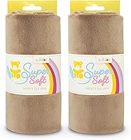 Vista 43 de kullaloo Tela de Felpa Tela Minky Amarillo Sólido para Coser Material de Abrazo Súper Suave 39.5x29.5 Peluches, Mantas de Bebé, Almohadas