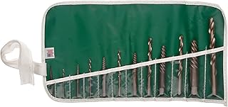 Chicago Latrobe 800 Series Bright Finish Screw Extractor Pouch Only Set, Wire, 12-piece, #1 - #6
