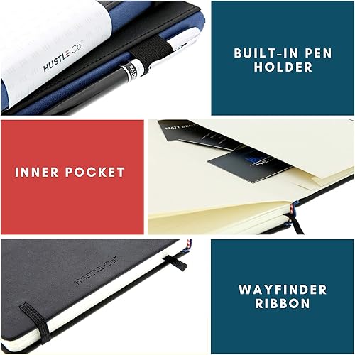 Miniatura 5 de Cuaderno grueso en blanco con páginas sin forro, sin rayas, lisas, papel resistente a la tinta de 120 gsm para escribir, cuaderno de bocetos, 160