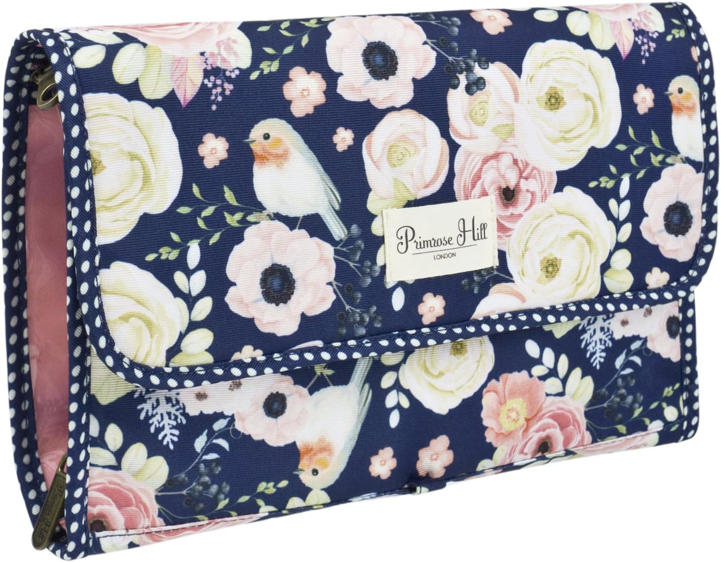 Primrose Hill Roses and Robins Collection Cosmetic Hanging Valet