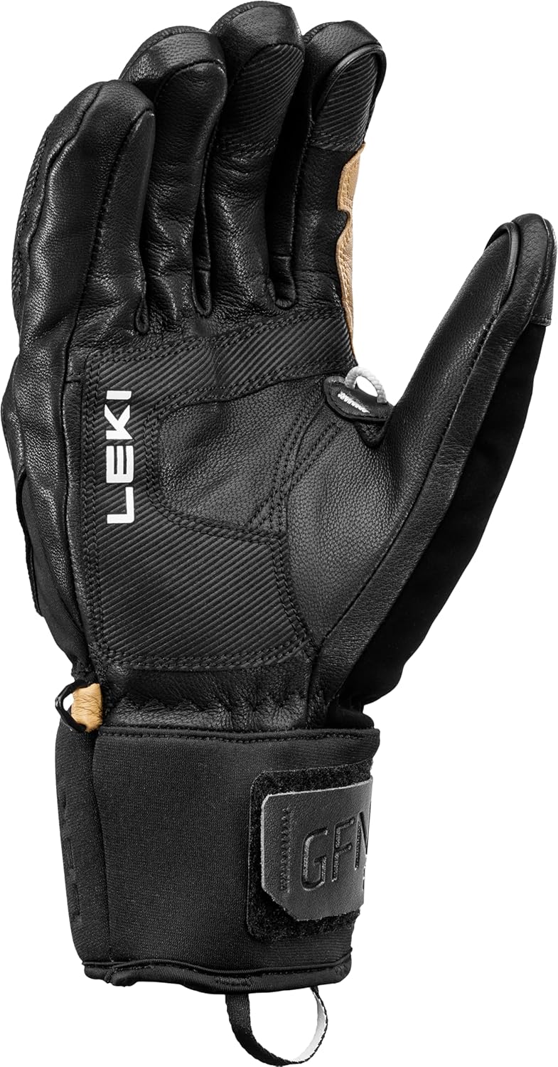 LEKI Griffin Pro 3D Primaloft ゴールド断熱防水手袋 スキー、スノーボード、寒い天候用