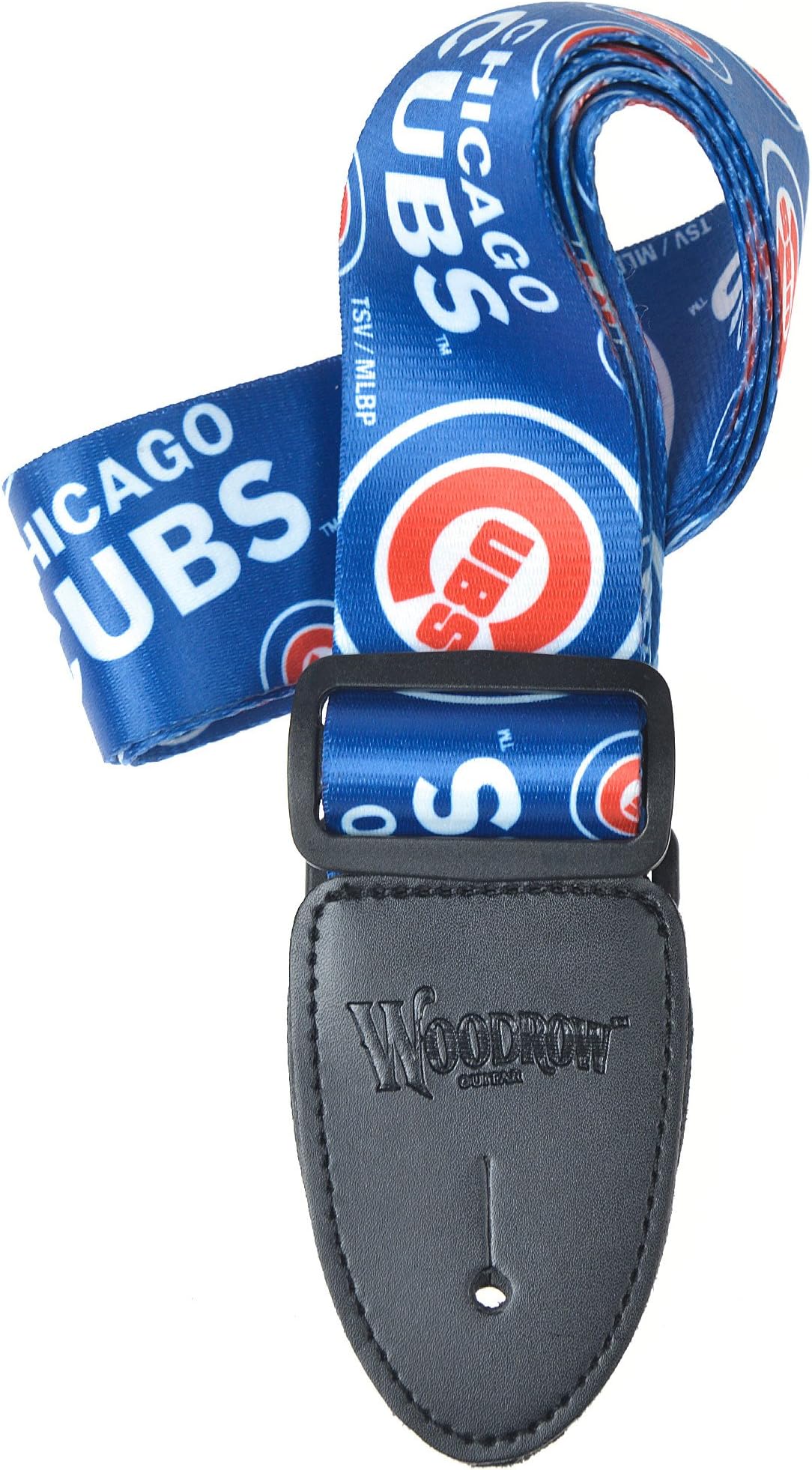 The Sports Vault MLB Chicago Cubs Guitar Strap, Multicolor, One Size