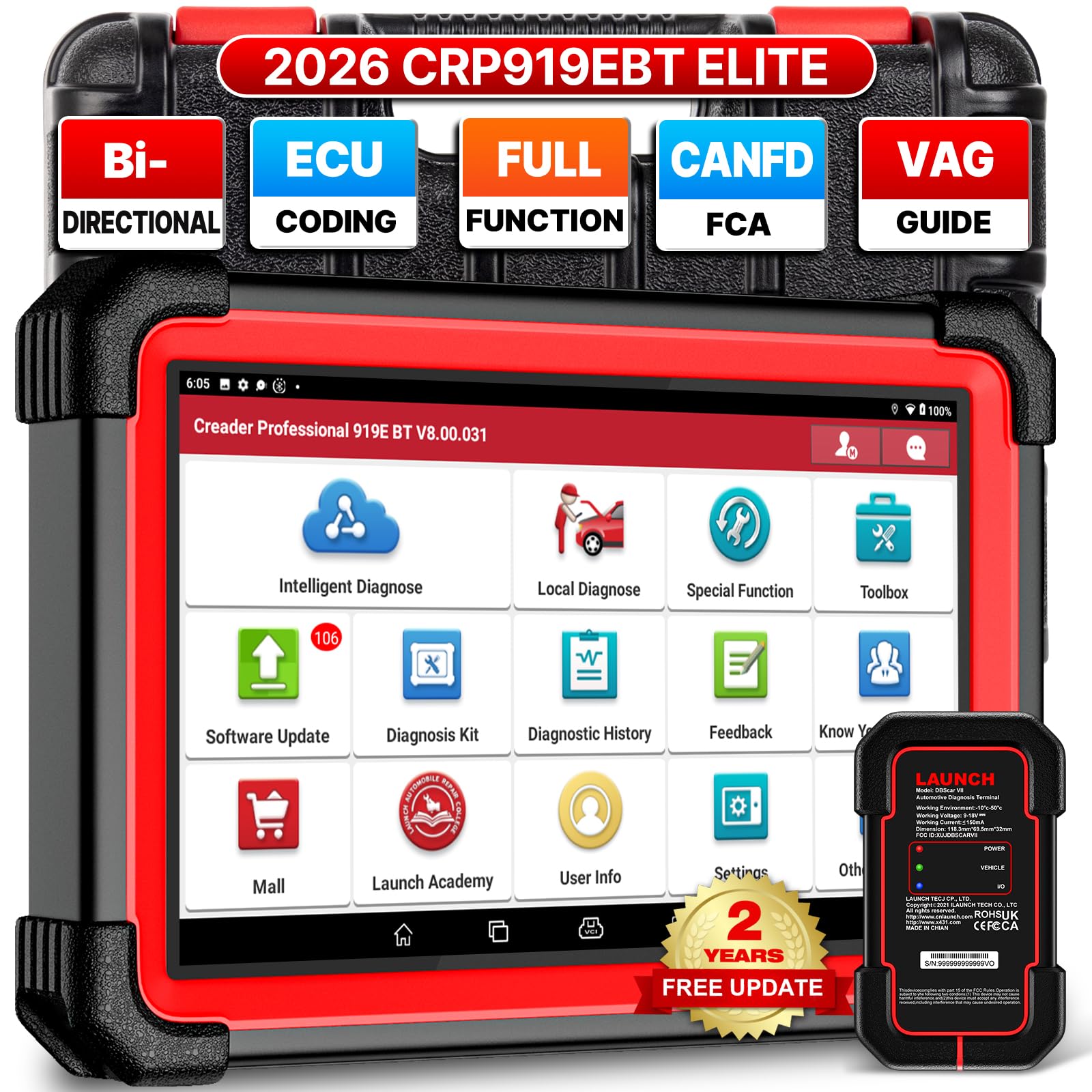 LAUNCH X431 CRP919EBT
