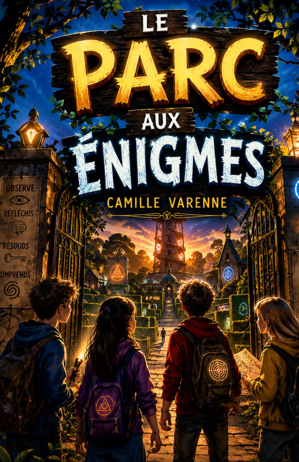 Le Parc aux Énigmes: Aventure mystérieuse et énigmes pour enfants 10-12 ans – suspense, amitié et secrets cachés