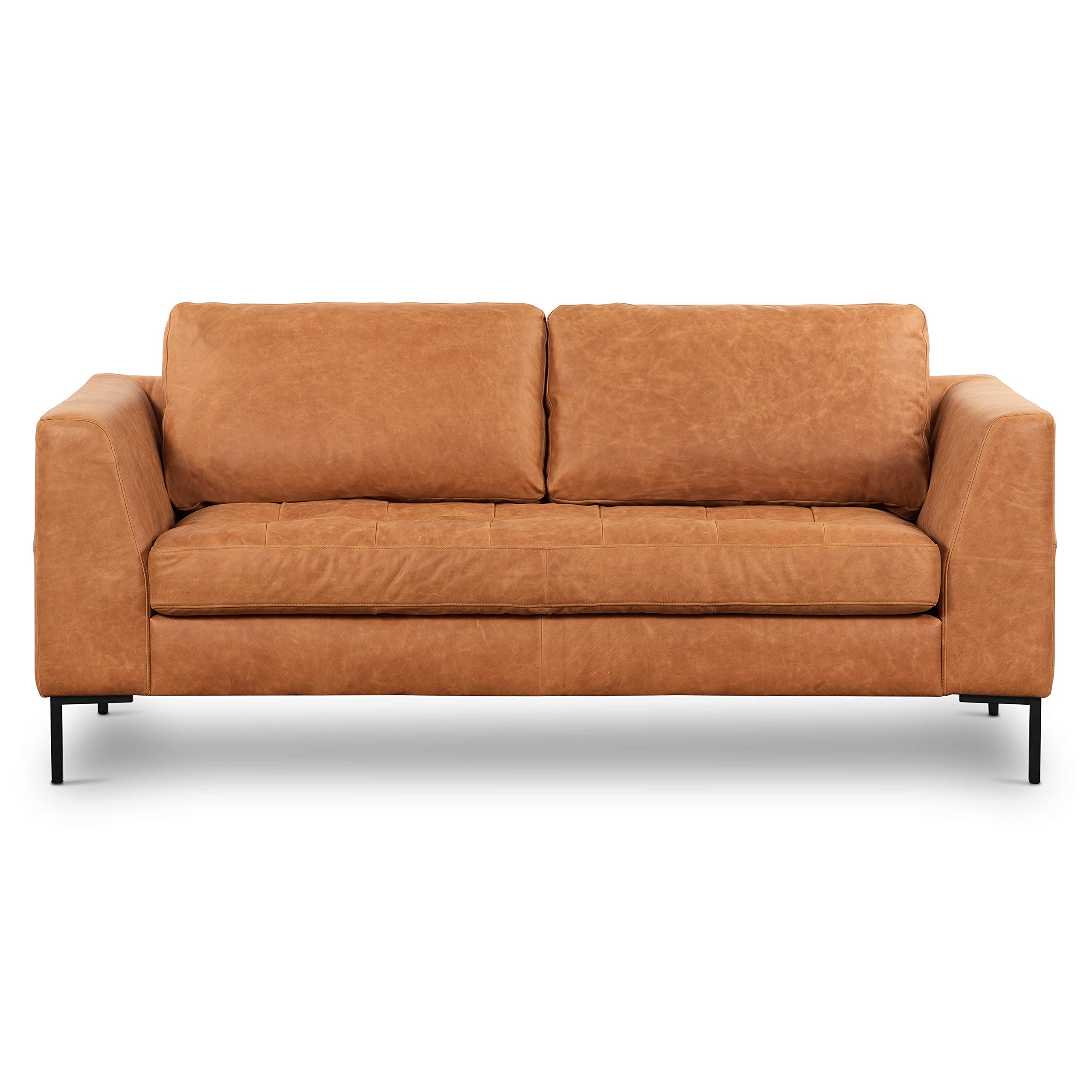 Buy POLY & BARK Calle 75" Apartment Sofa in FullGrain PureAniline