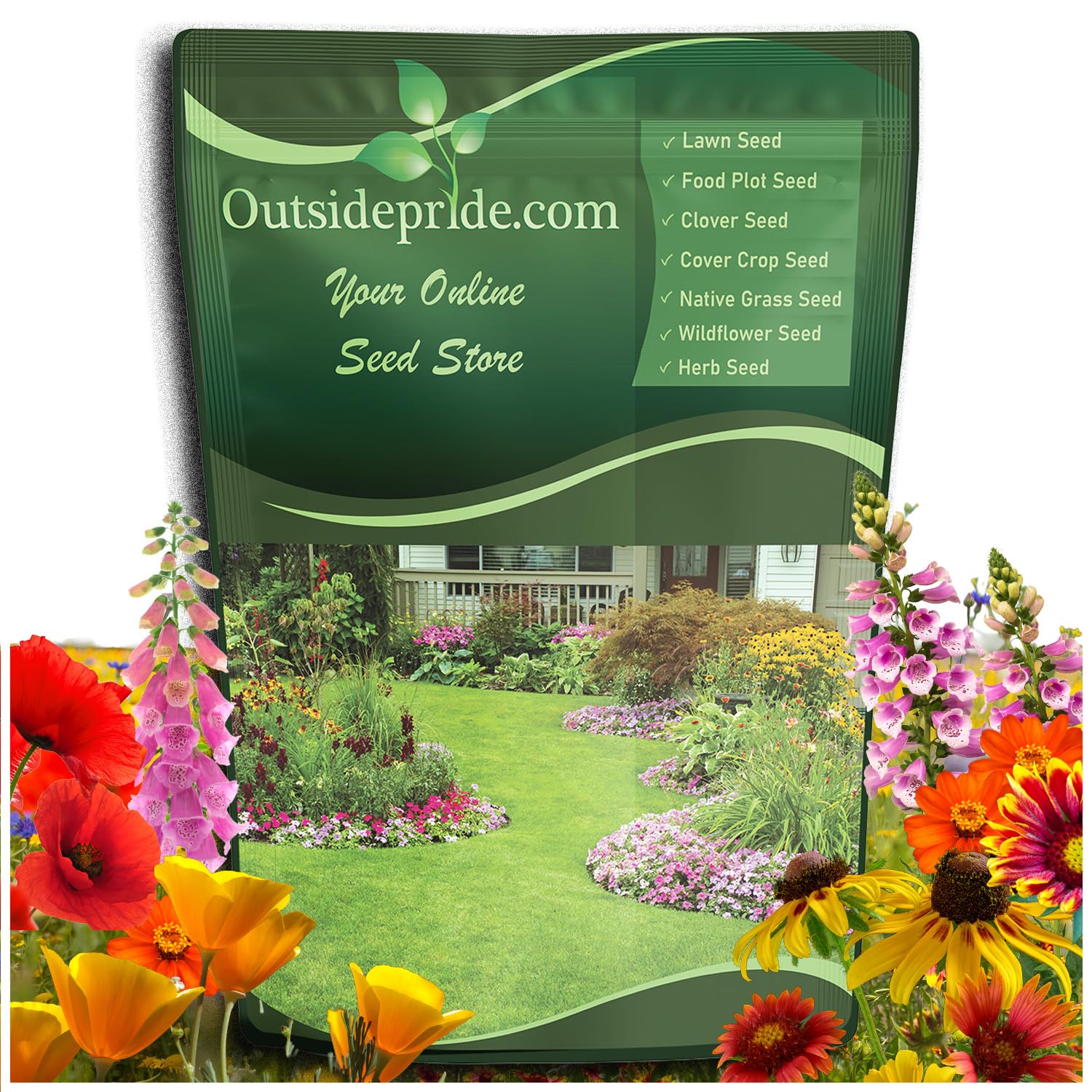 Outsidepride Deer Proof Wildflower Seed Mix