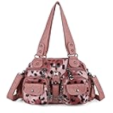 Hobo Crossbody Purses for Women Shoulder Bag Multipocket Soft Hobo Purses Removable Strap Leather Handbags