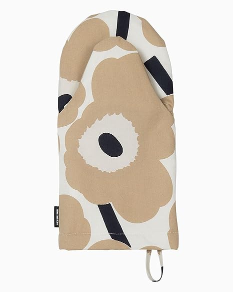 Marimekko Pieni Unikko Oven Mitt, 6 x 12 Inches