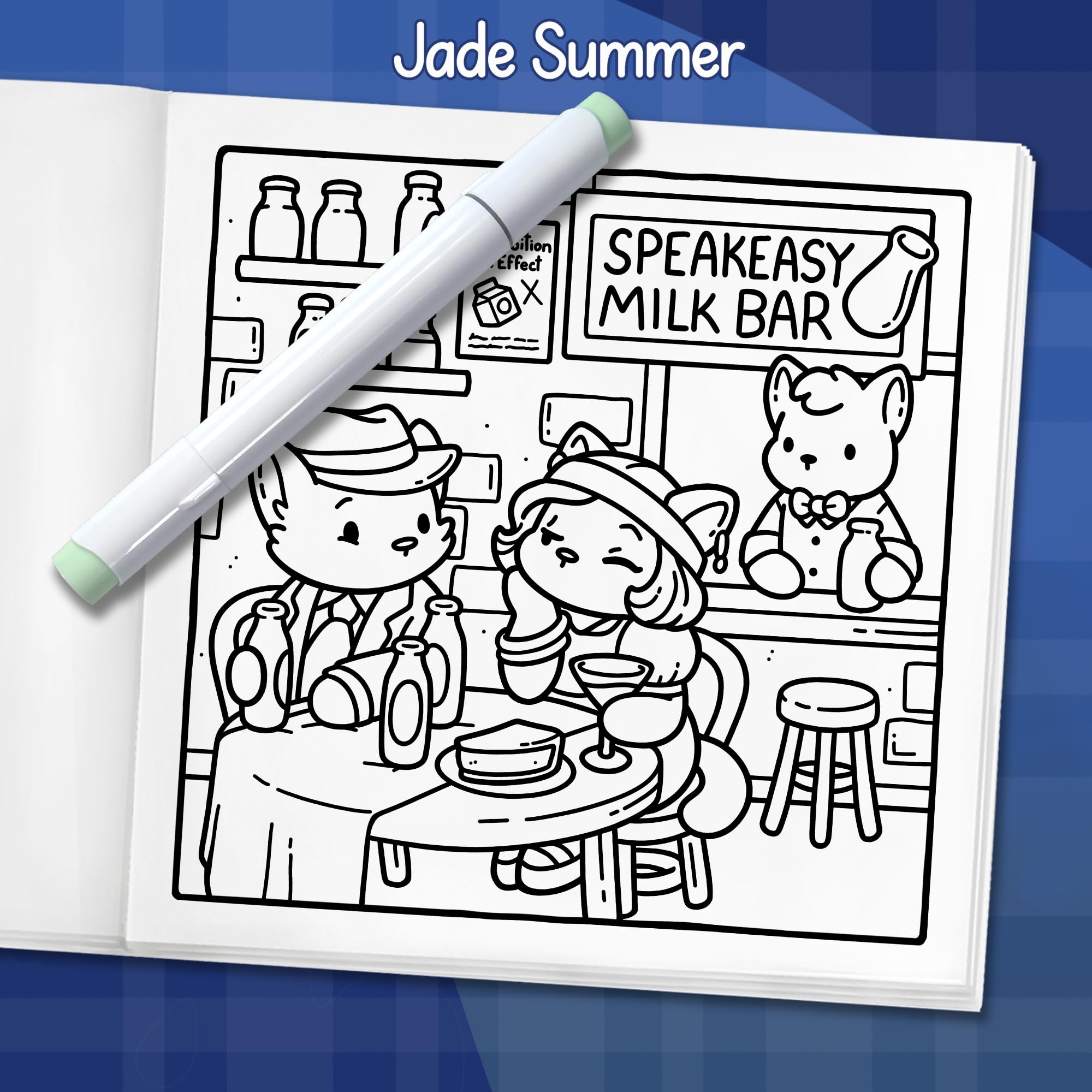 Cat Crimes: Cozy Coloring Book for Adults and Teens with Funny Scenes for Cat Lovers