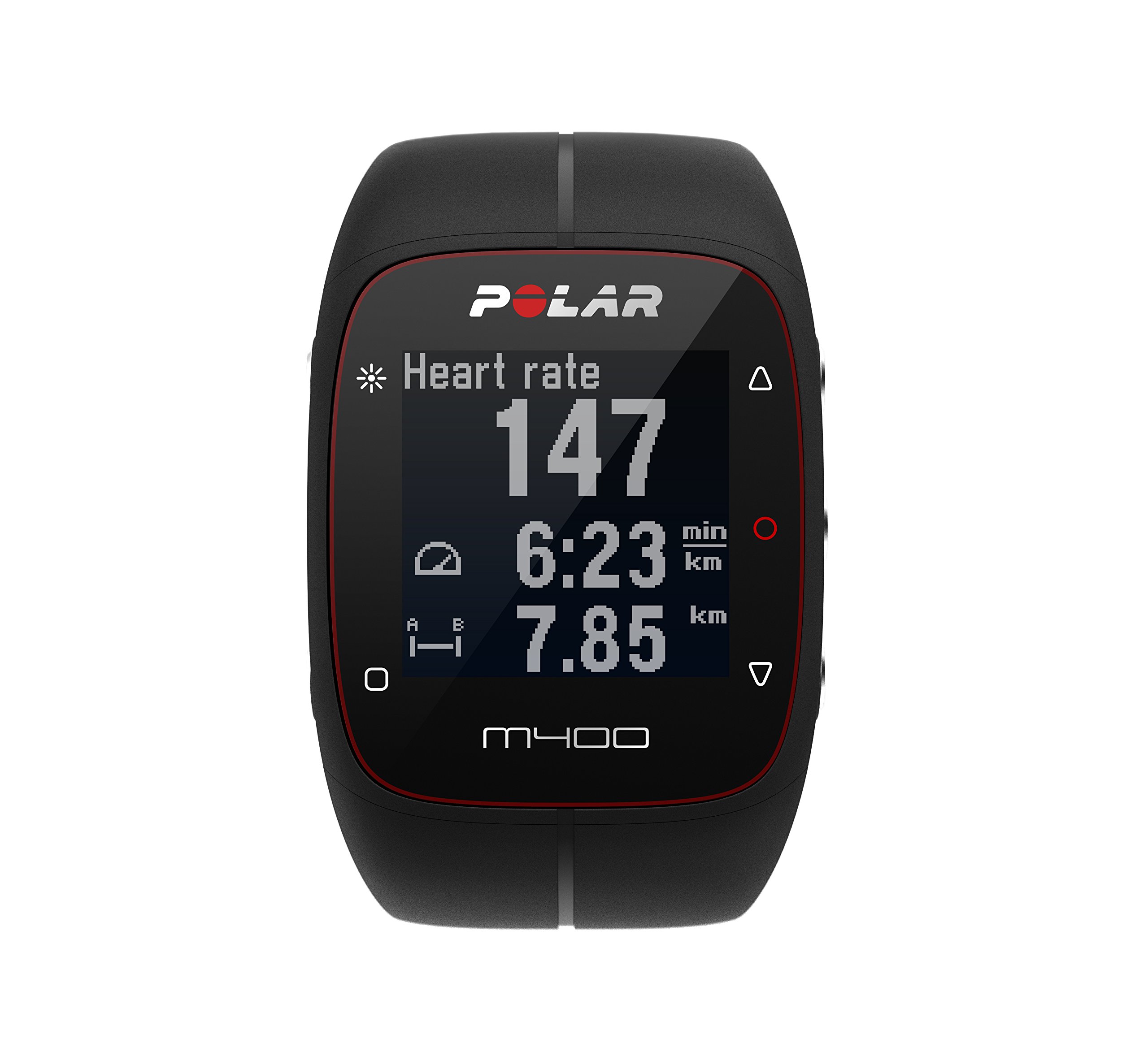 Polar M400 GPS Watch - Without Heart Rate Monitor, Black