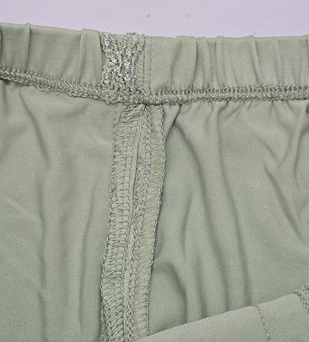 A beautiful shade of sage green, this sleep set is as comfortable as it is pretty!