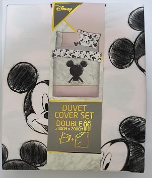 Primark Home Disney - Juego de Funda de edredón y Funda de Almohada  (Reversible, 200 x 200 cm), diseño de Mickey Mouse, Color Rosa : Amazon.es:  Hogar y cocina