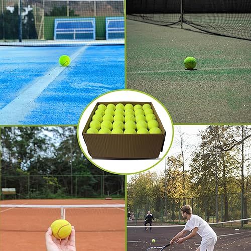 Miniatura 7 de Swingers Pelotas de tenis, pelotas de entrenamiento y práctica para mascotas, ejercicio de alta elasticidad para principiantes, con bolsa